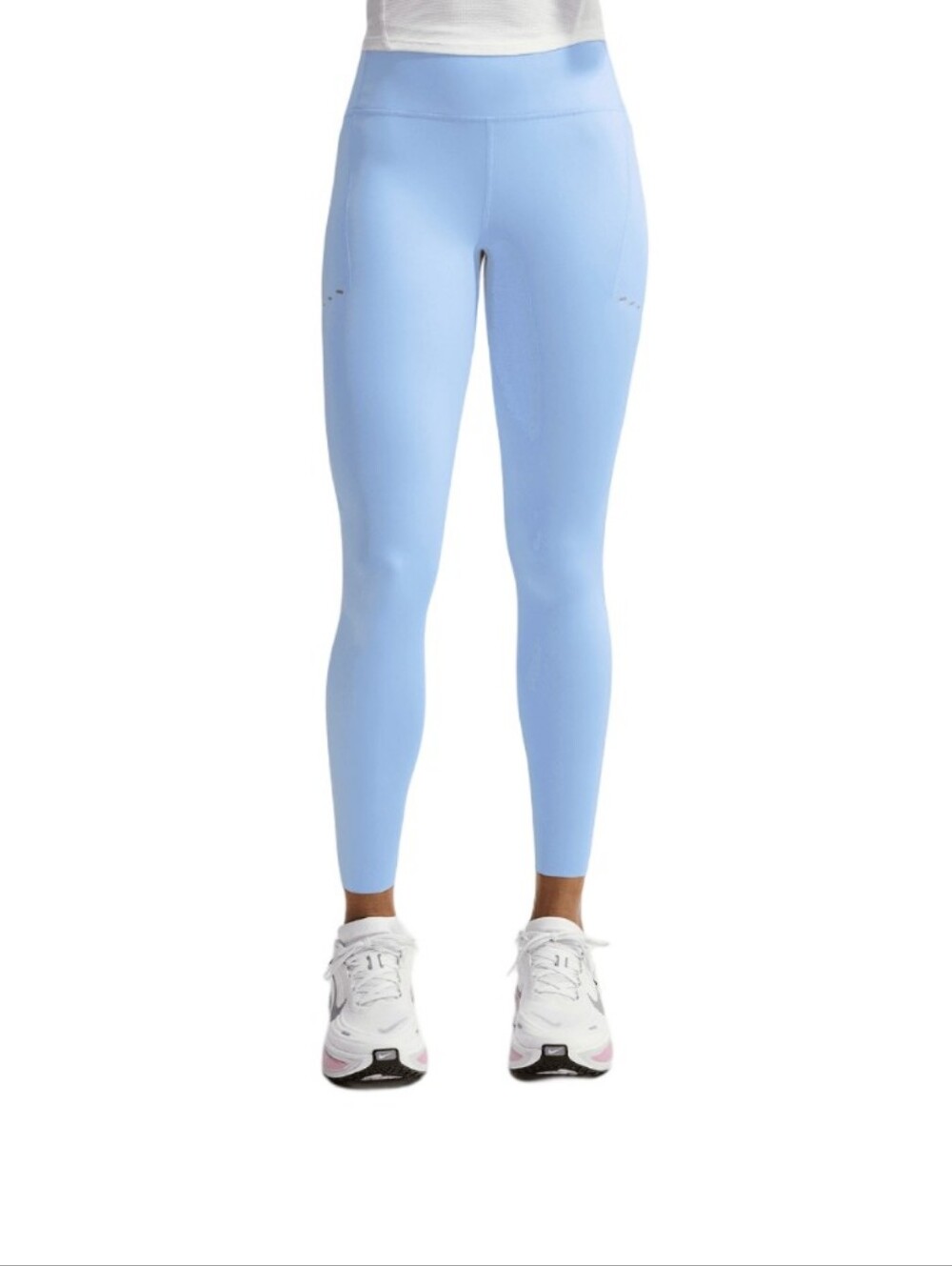 Nike High-Waist Light Blue Performance Active Athletic Workout Leggings Yoga 2X